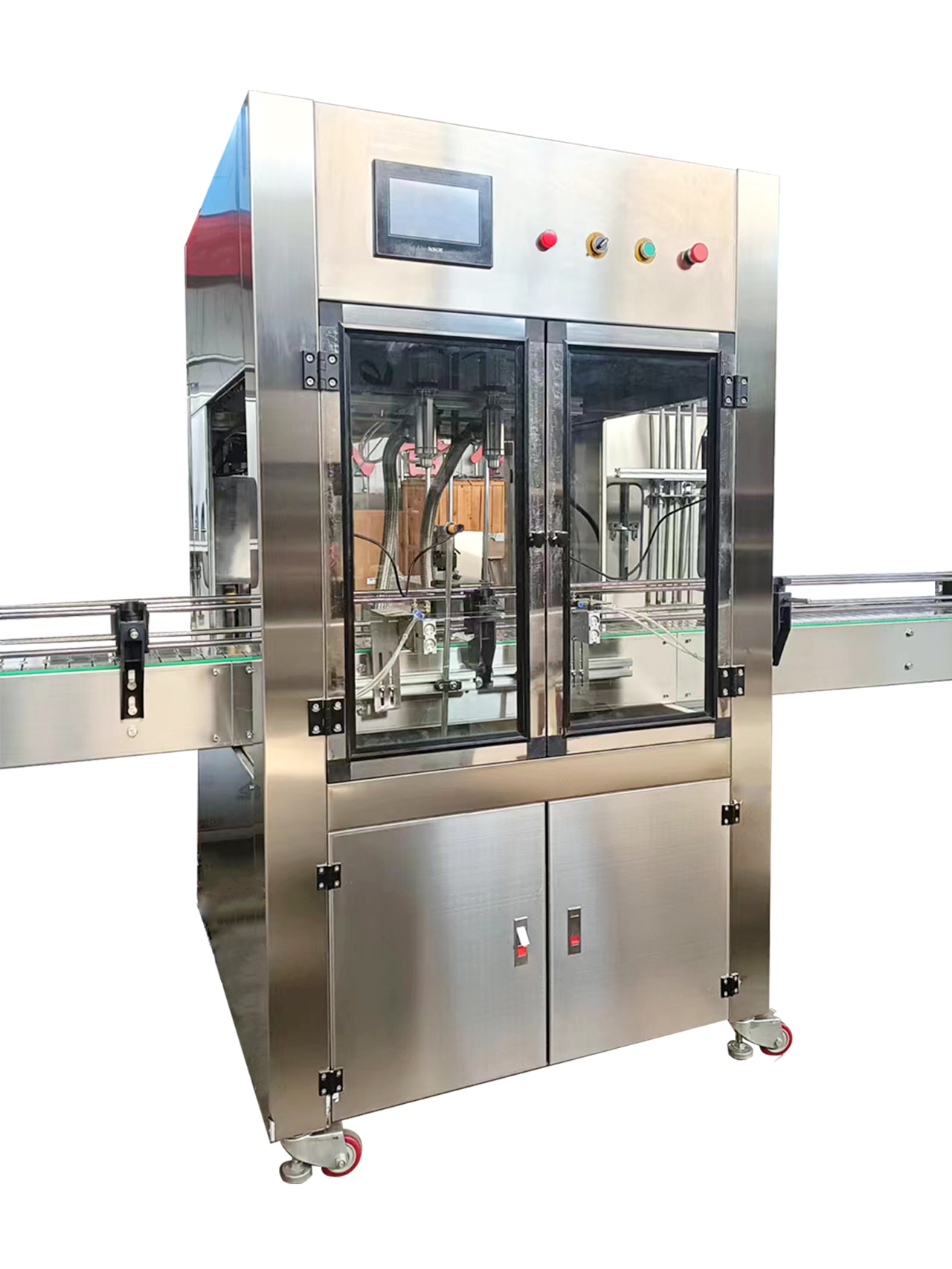 2025 天津雙頭自動(dòng)食用油、菜籽油、花生油灌裝機(jī)